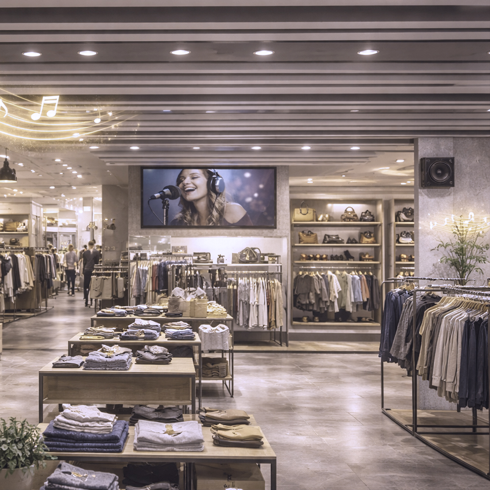 Solution de radio instore personnalisée